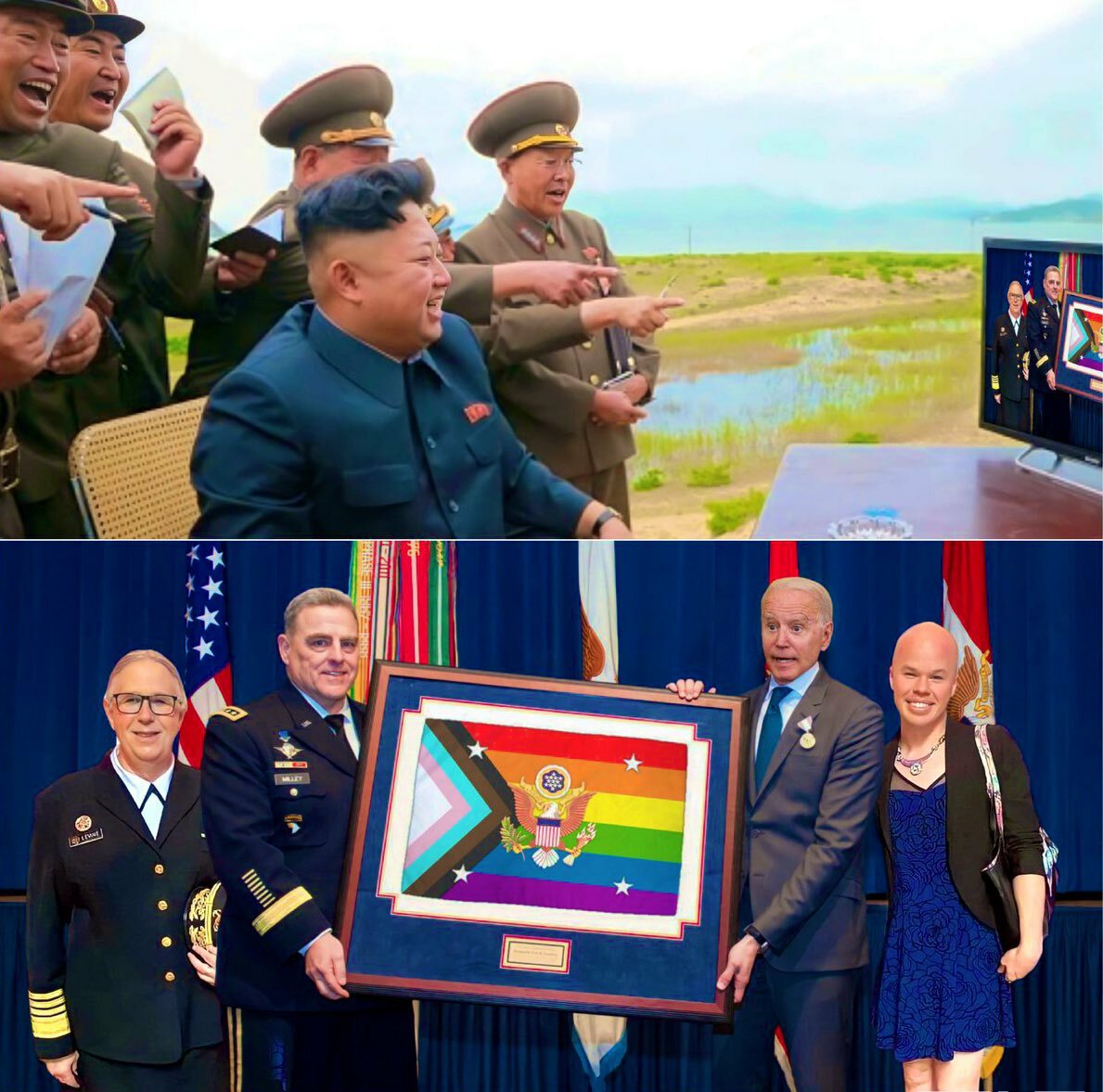 WTH entire COMMAND of USA is LGBTQ community?