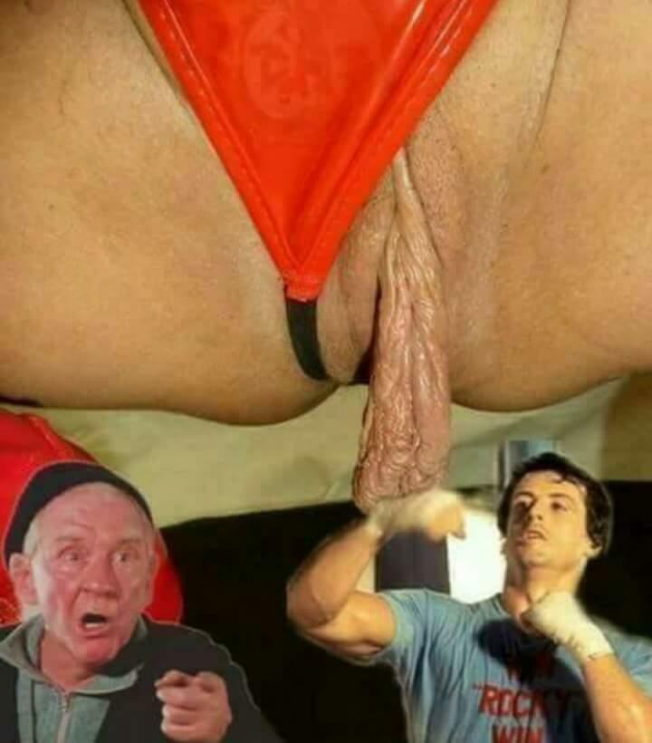 Eye of the labia.