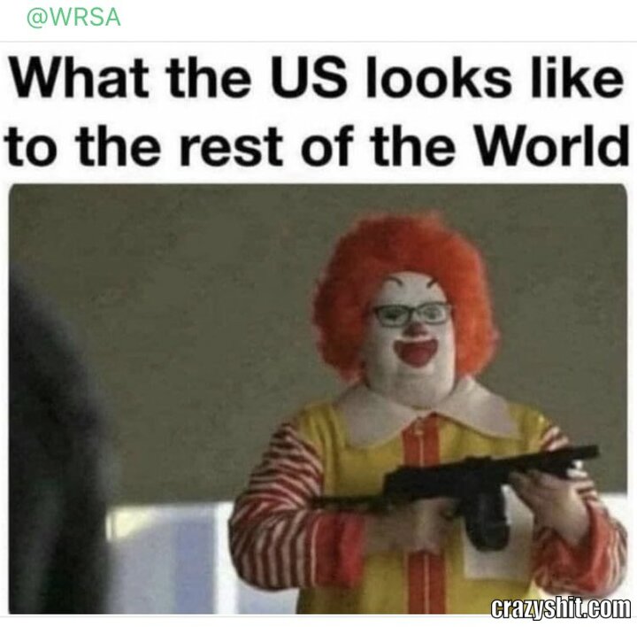 what the us look like to the rest of the wold