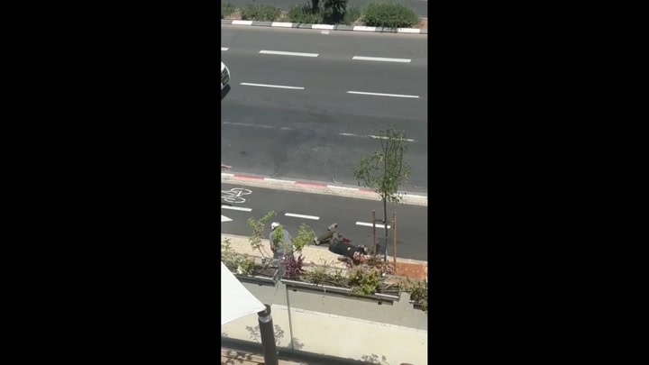 CrazyShit.com | A Palestinian terrorist pretending to be a soldier ran over Israeli pedestrians with his car in Tel Aviv. Once he got out and began to stab people he was shot and killed on the spot! 7 people are wounded. - Crazy Shit