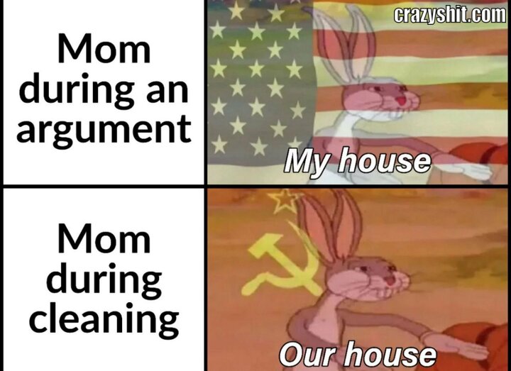 mom during