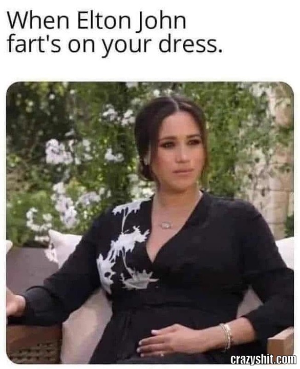 Her Dress Is Ruined