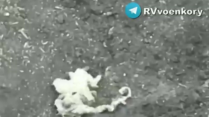 A russian soldier kills himself