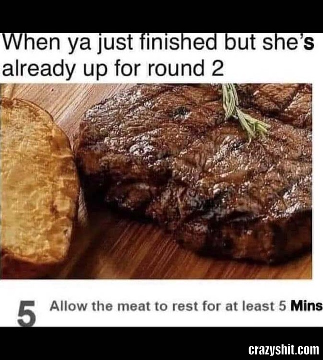 Let The Meat Rest