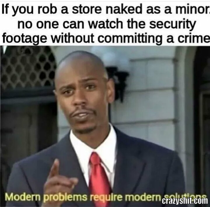 when you rob a store