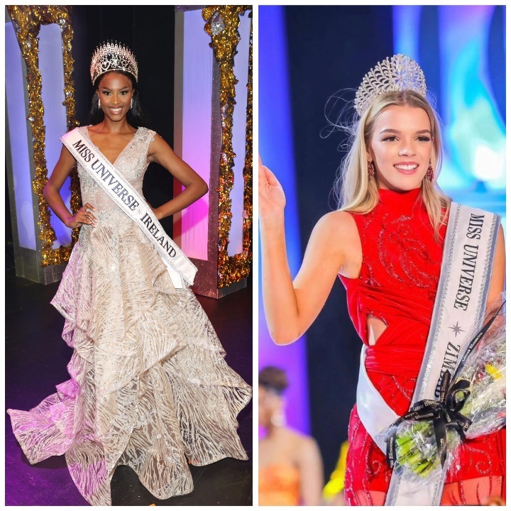 Miss Universe:  Ireland Vs Zimbabwe 2023