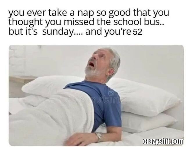 when you take a nap