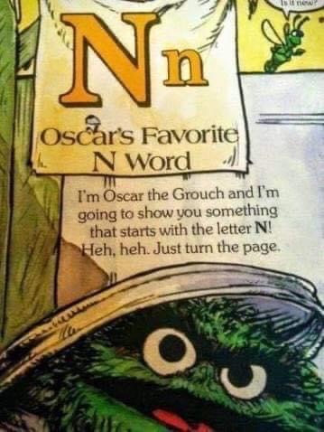 Oscar's favourite word