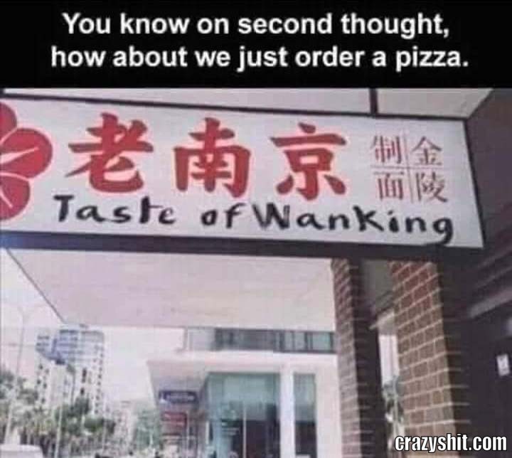 Let's Order A Pizza