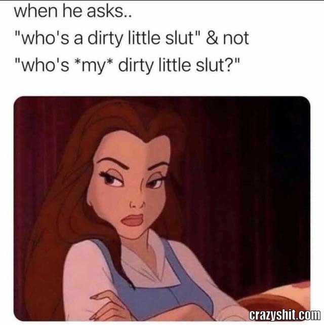 My Dirty Little Slut