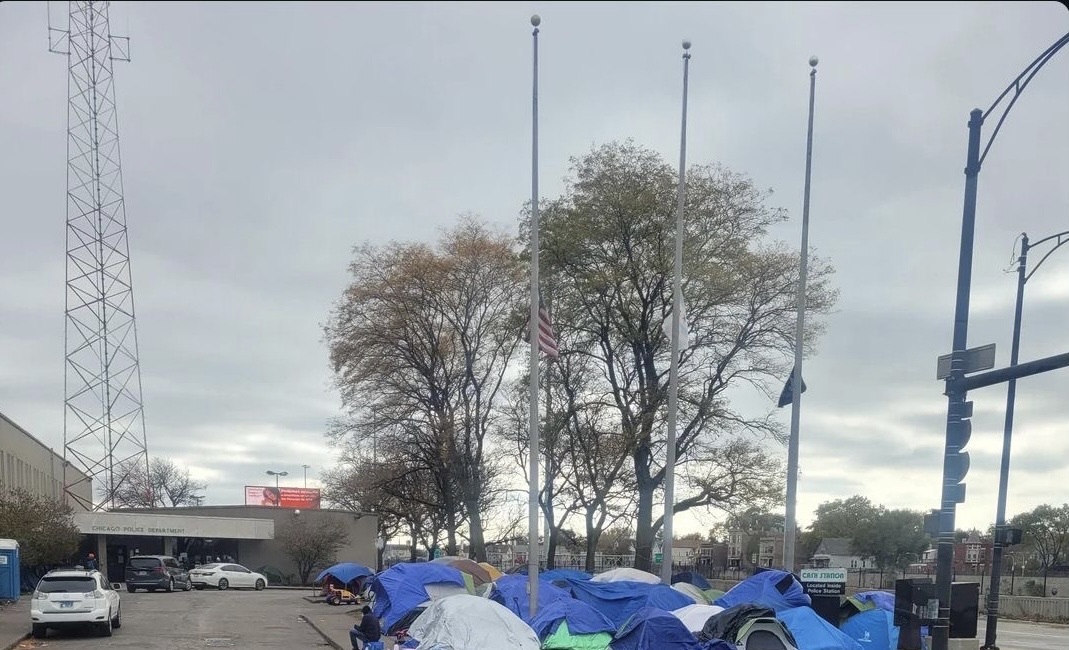 Tent City…..