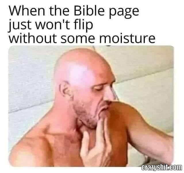 when the bible page