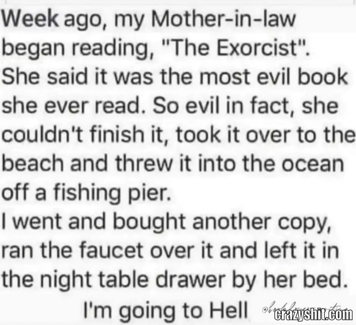 The Exorcist and The Mother-In-Law