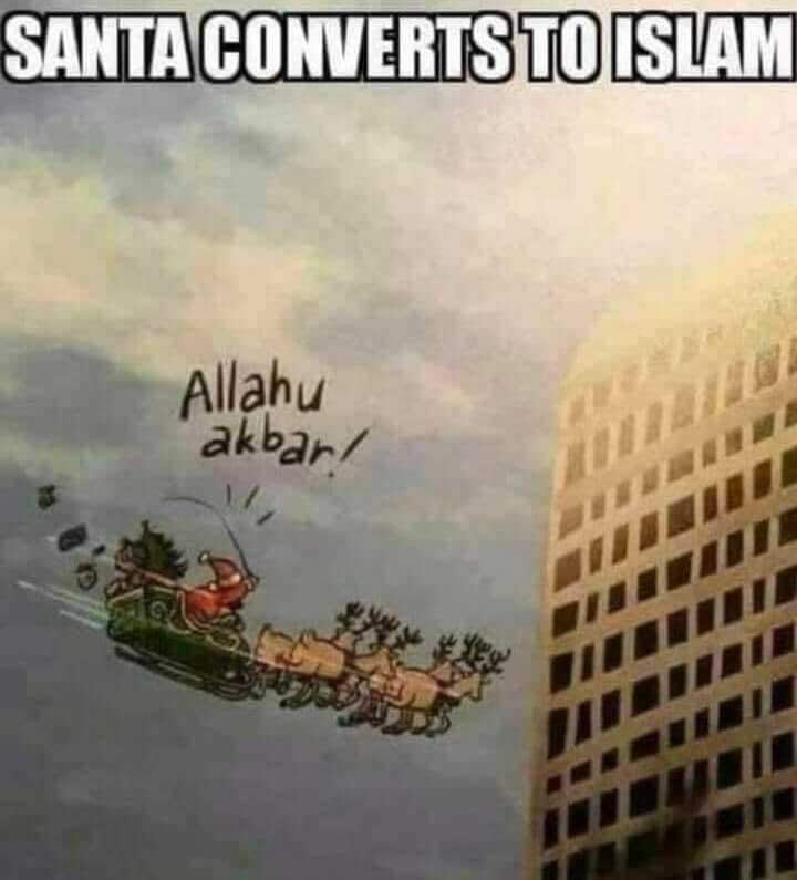 Santa converts to Islam