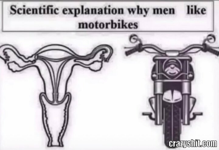 why men ride bikes
