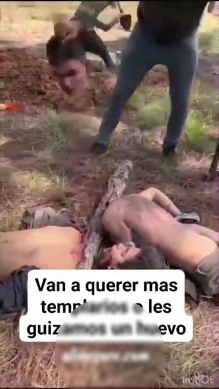 Decapitation Of Two Corpses With An Ax