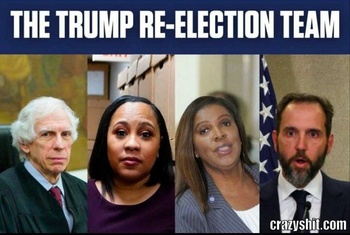 Trump re-election team