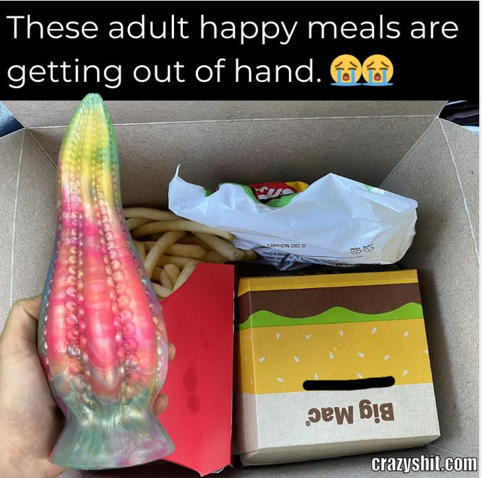 Happy Meal For Adults