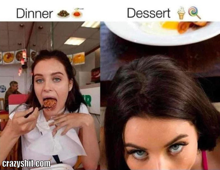 Dinner Vs Dessert