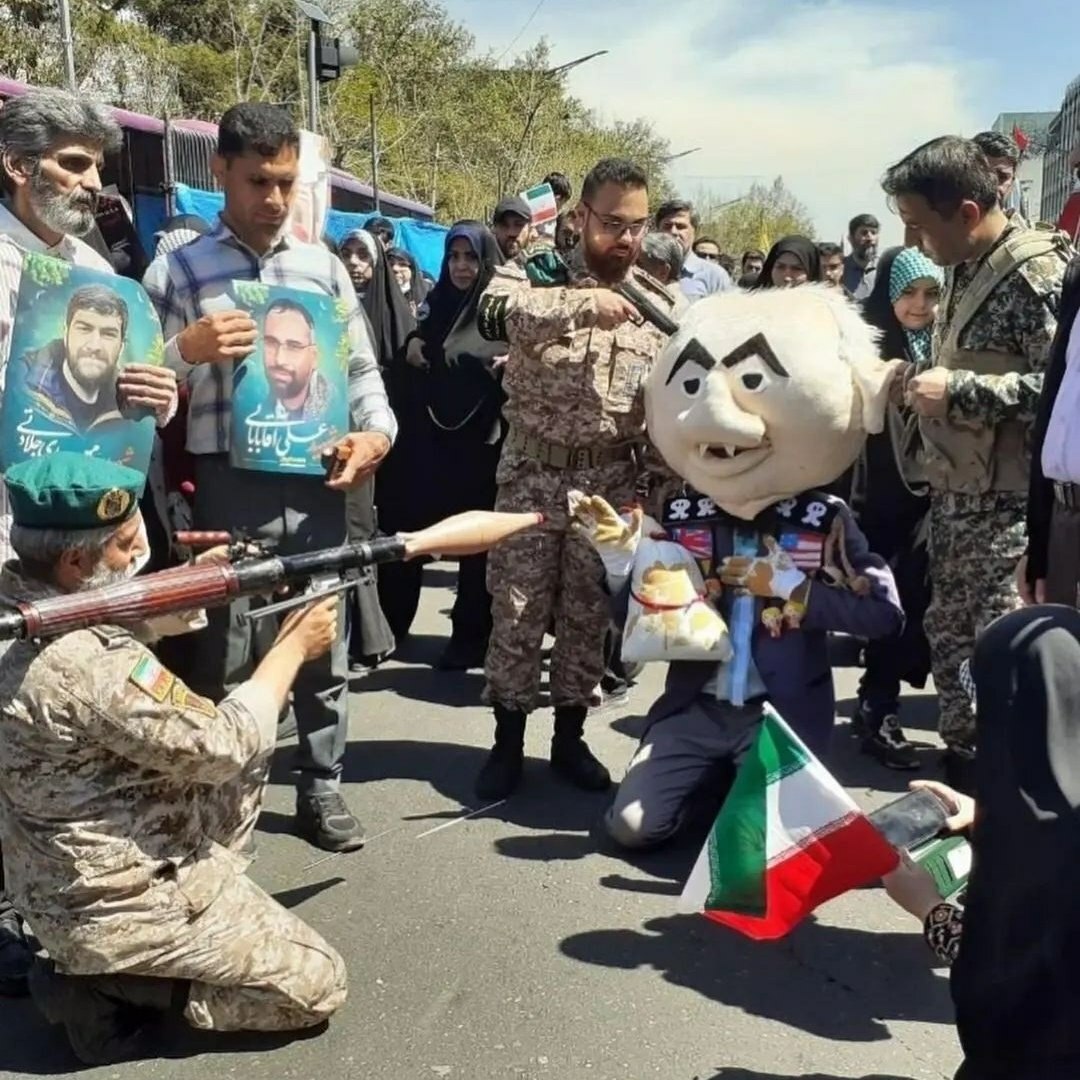 Iranian brave men arrested Biden and Netanyahu using their most advanced weapons