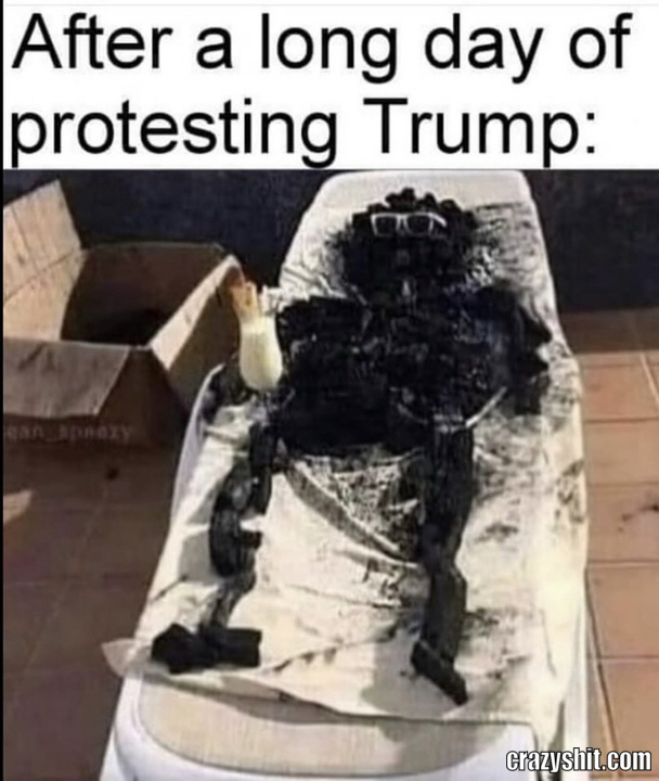 Protesting Trump