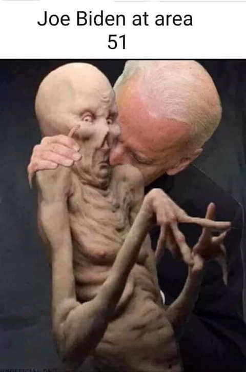 Biden visits Area 51