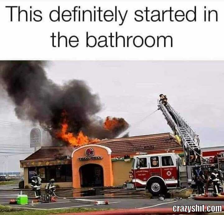 Bathroom Explosion