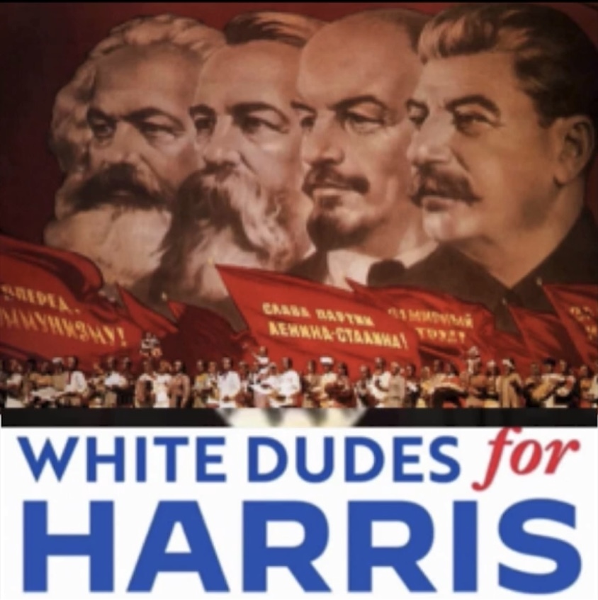 White dudes for Harris