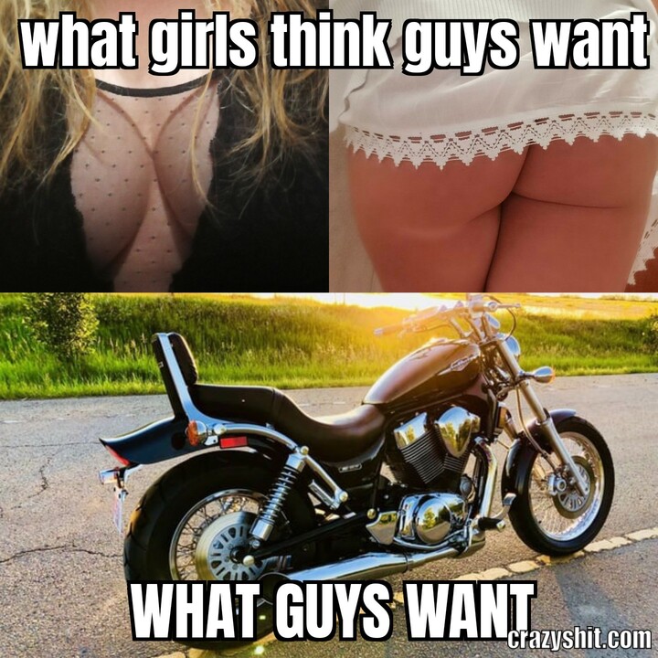 what guys want