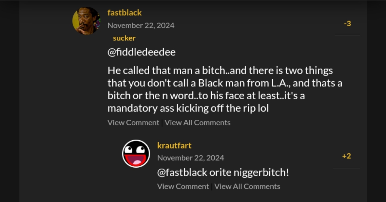 @krautfart Calls @fastblack The N-Word - LINK TO VIDEO IN DESCRIPTION BOX