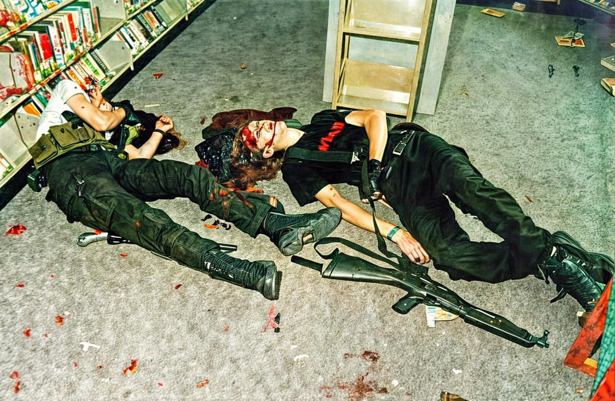 Columbine Shooters Eric Harris and Dylan Klebold AI Enhanced