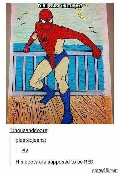 Sexy Spiderman