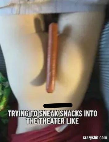 How To Sneak Snacks