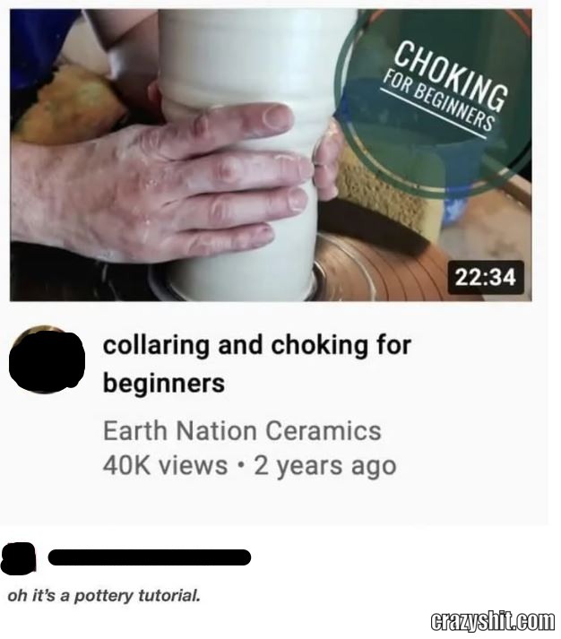 A Choking Tutorial