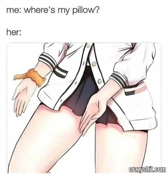 Here Is Your Pillow