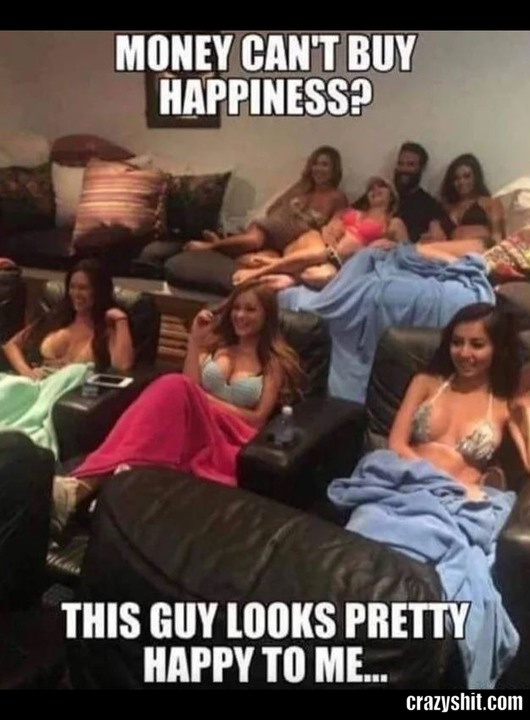 He Looks Happy