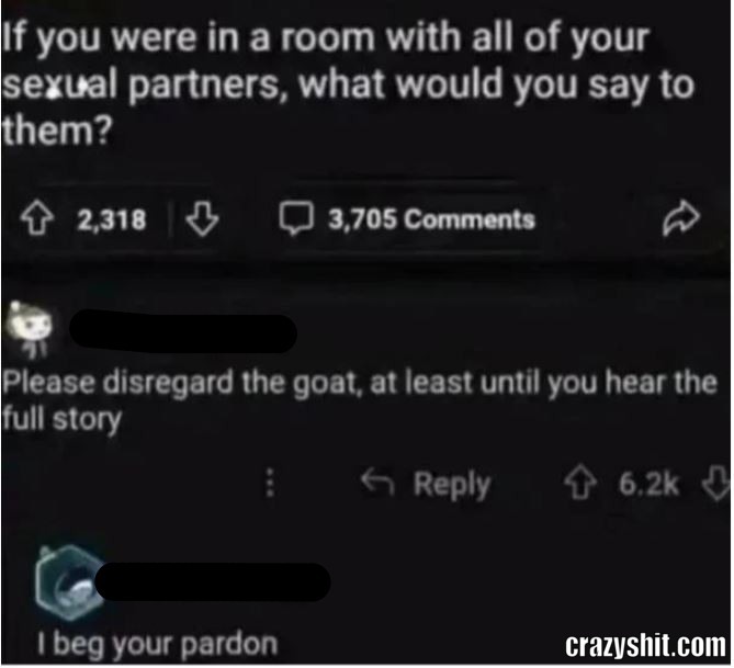 Please Ignore The Goat