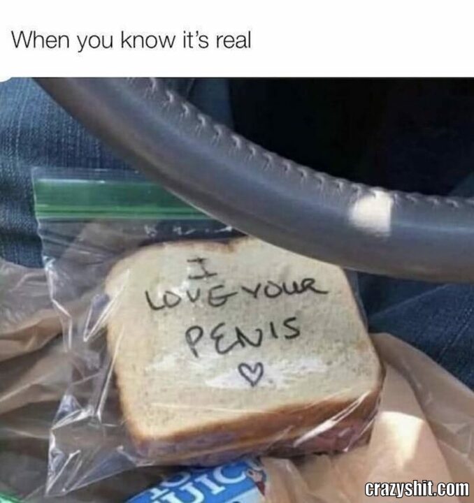 when you know its real