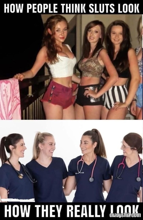 how people sluts look like