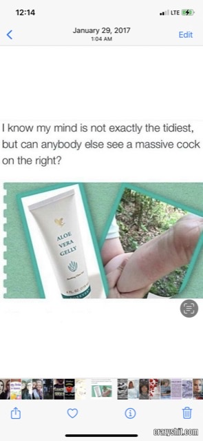 What a dirty mind sees