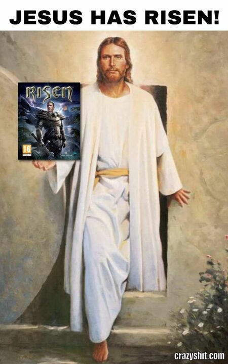 jesus has rizen