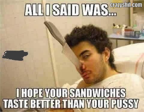 He Got Knifed