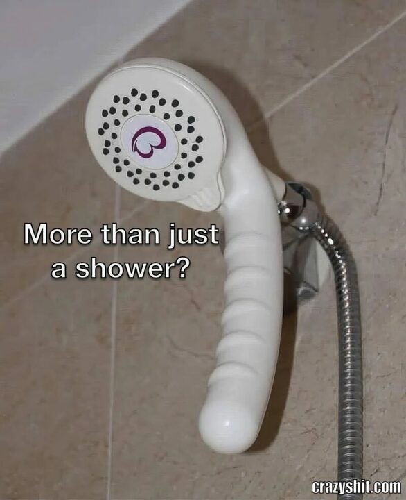 more than a shower