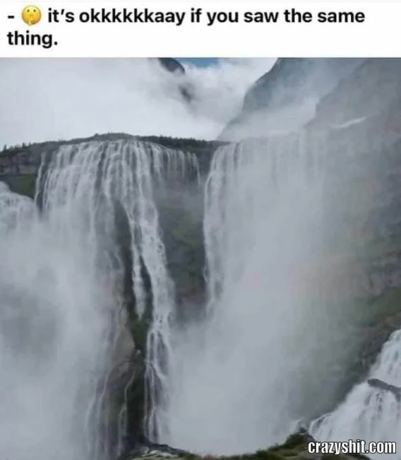 Here Cums The Waterfall