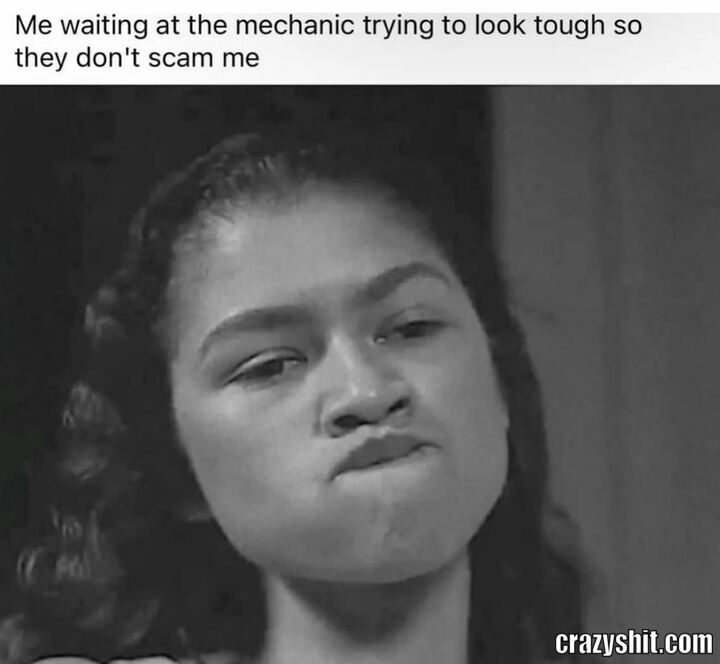 Try To Act Tough