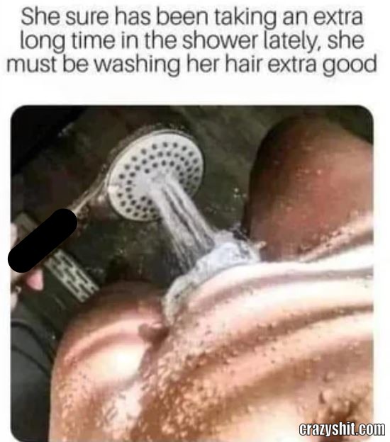 Washing Her Hair