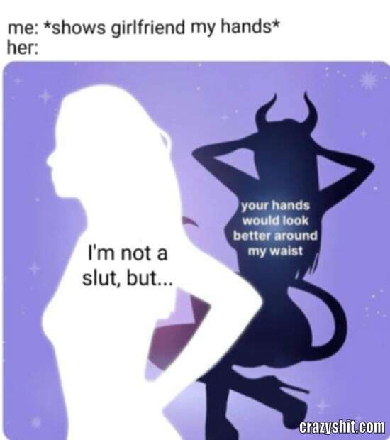 But Touch me