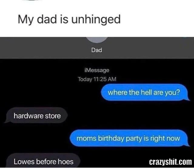my dad