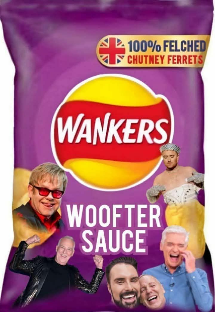 Wankers Crisps Anyone?