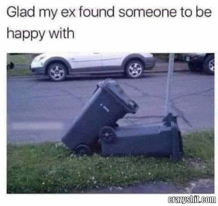 glad my ex found